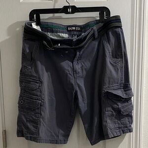 Lion Co. Men's Dark Gray Cargo Shorts